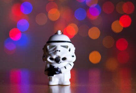 Toy starwars figurine