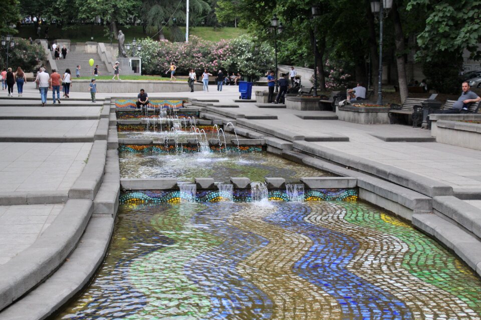 Garden fountains tbilisi