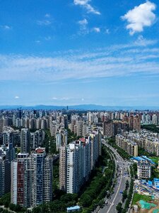 Tall buildings beijing city