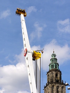 Ride amusement sky