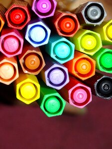 Write draw colorful photo
