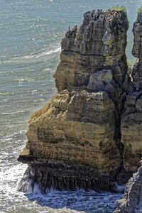 Cliff landscape sea