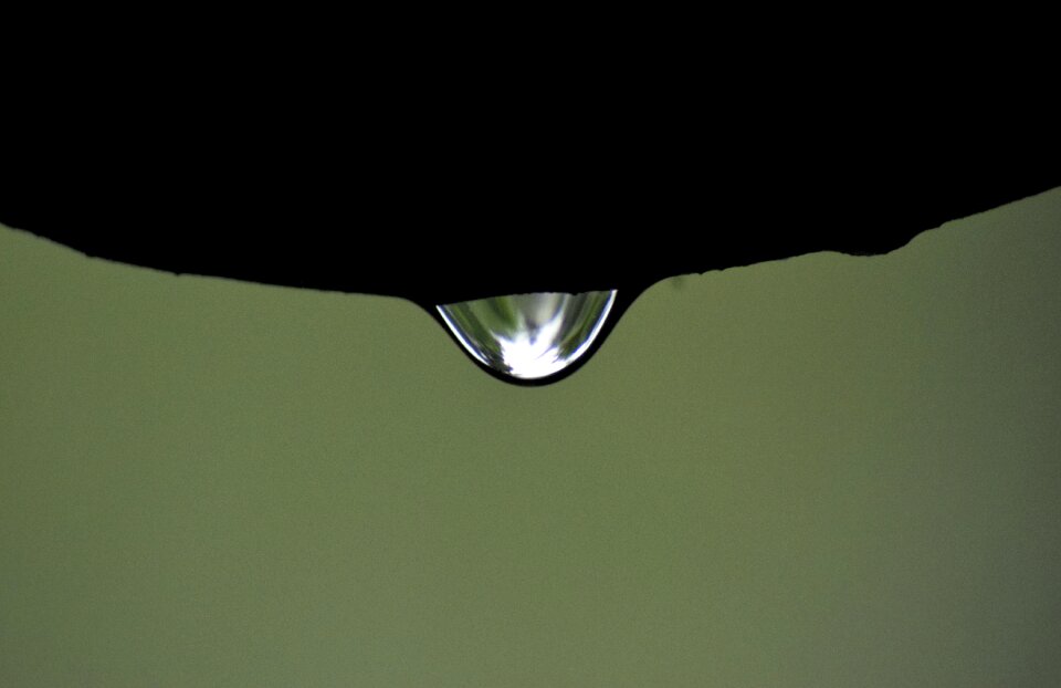 Drop light reflection