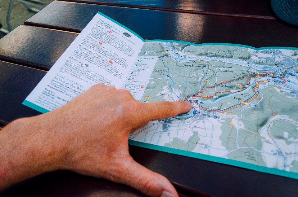 Wanderer trail orientation