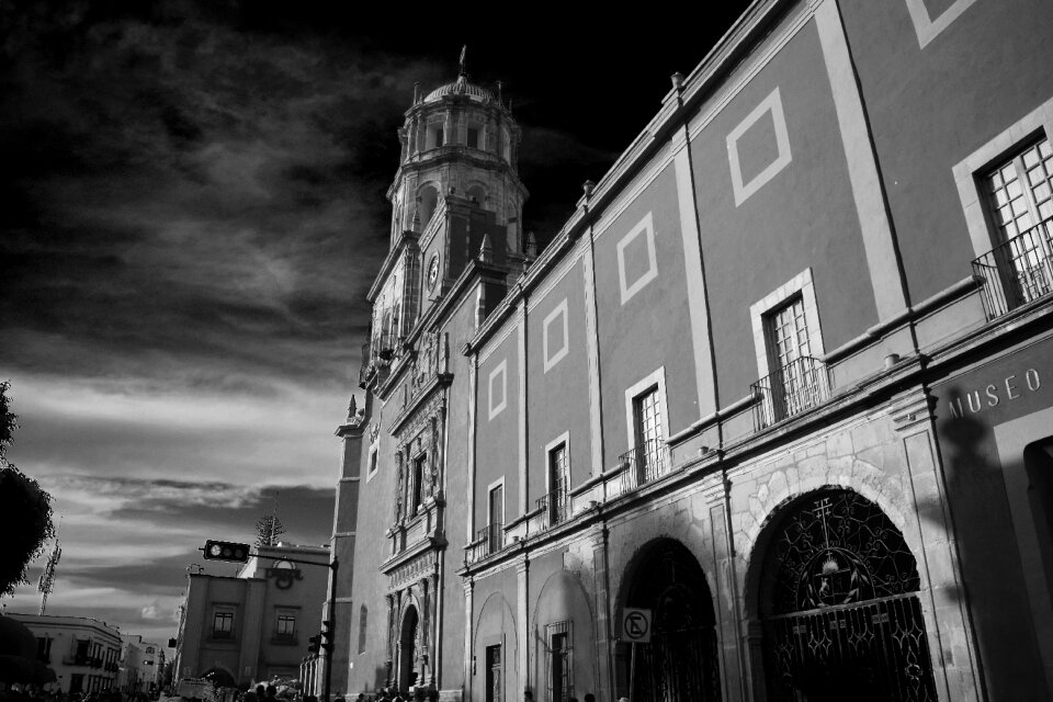 Architecture facade stone