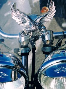 Eagle motorcycle lighthouses