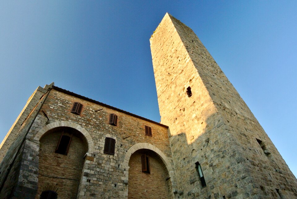 San gimignano historic center historically