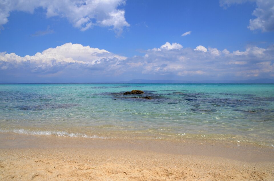 Summer sand water