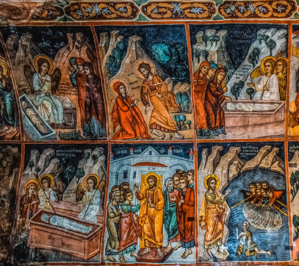 Painting iconography orthodox