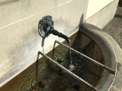 Architecture wet fountain