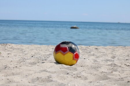 Ball sand ball sports photo