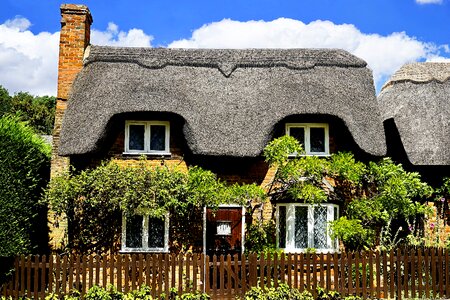 Rustic building vintage photo