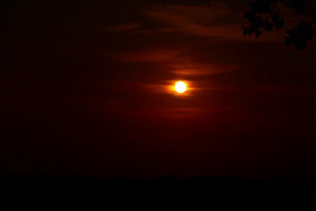 Night country sky