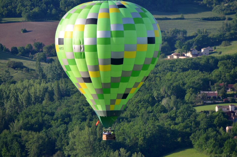 Balloon flying