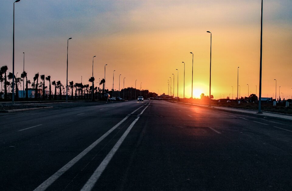 Along the way the sun
