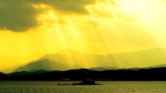 Sunset solar light