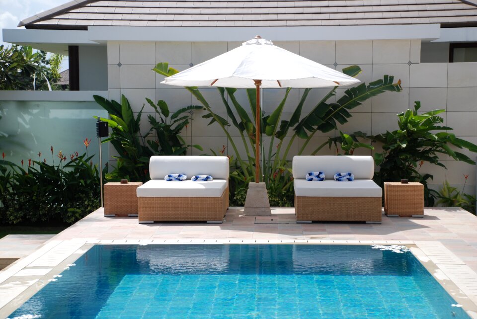Bali honeymoon travel pool villa