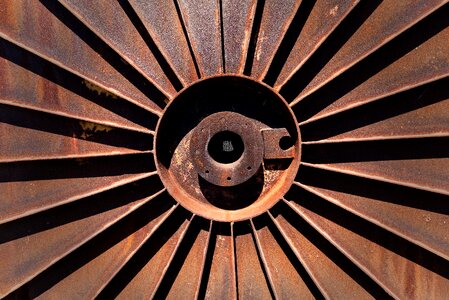 Rust metal industry