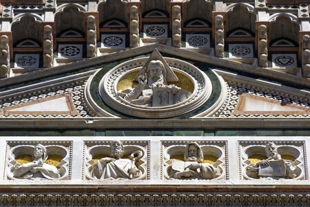 Cathedral of santa maria del fiore dom church photo