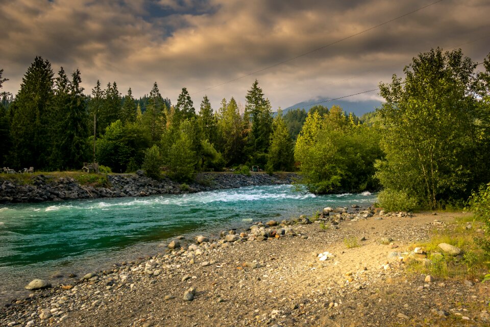 Sunset nature mood