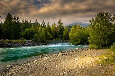 Sunset nature mood