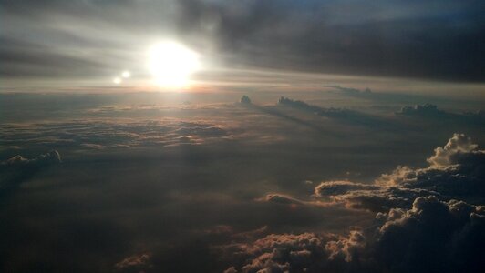 Sunrise heaven cumulus