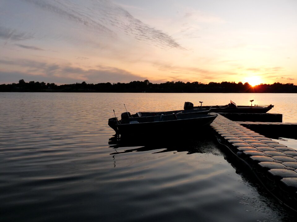 Lake calm tranquil