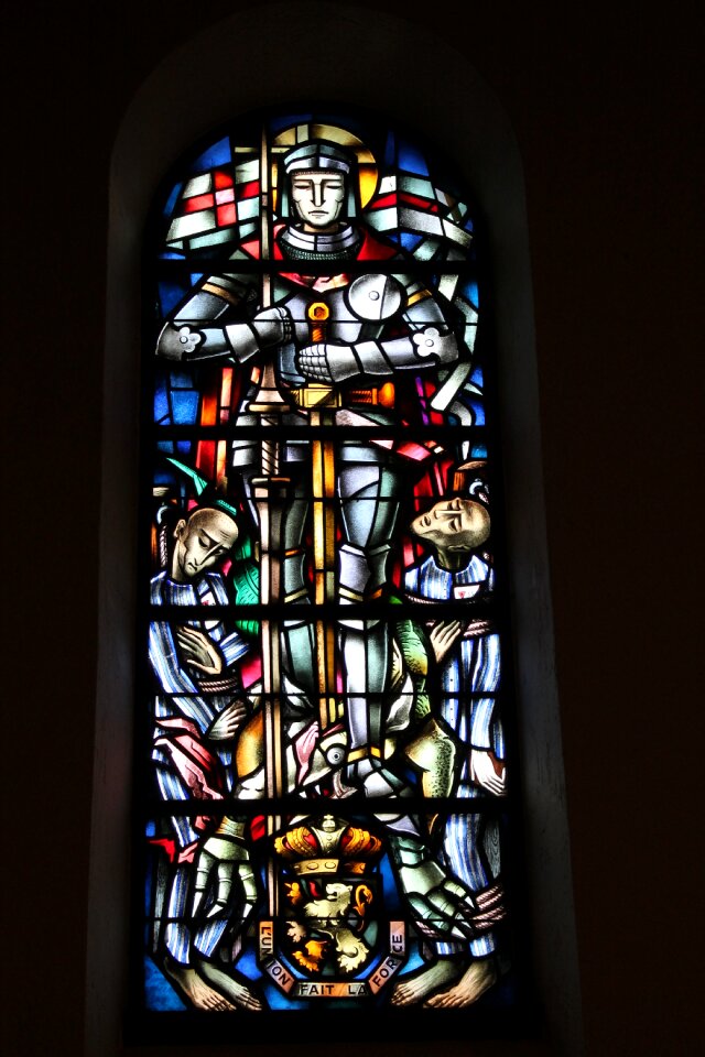 Faith window glass