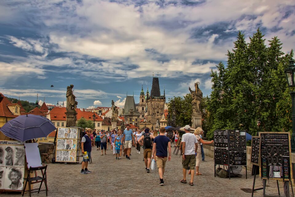 Charles bridge czech history