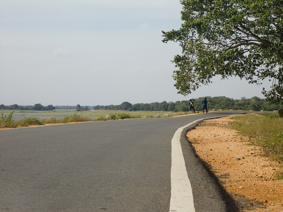 Route asphalt outdoor