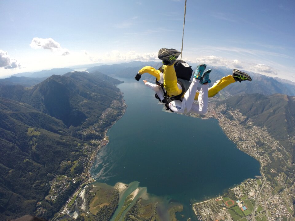 Plane switzerland ticino