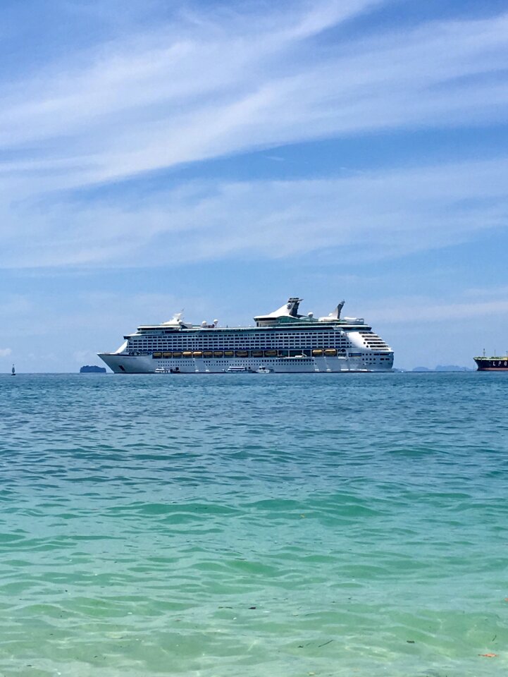 Tourism summer ship