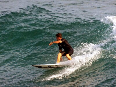 Ocean water surfing photo