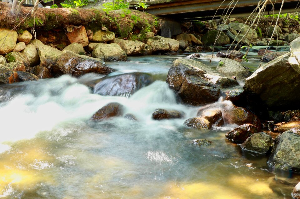 River scenic cascade