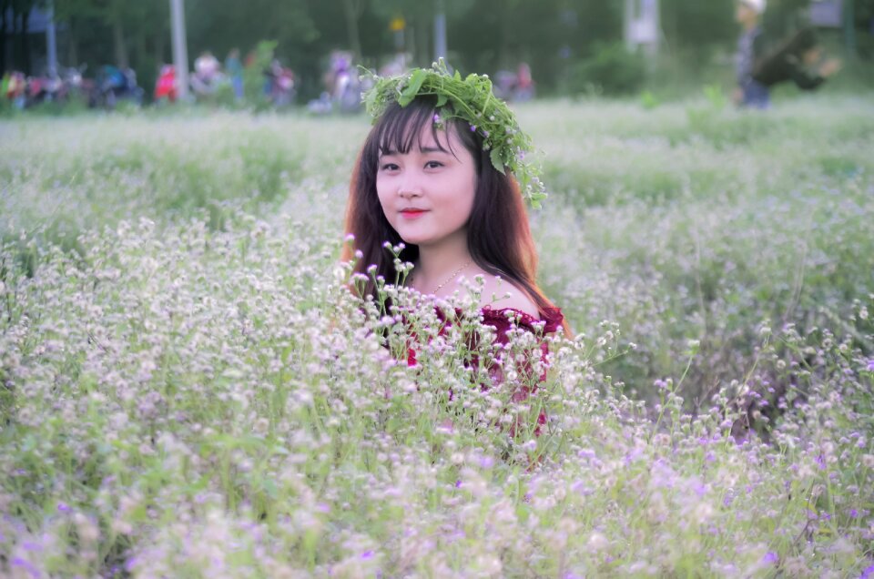 Lovely flower people
