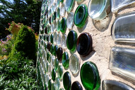 House bottle glass
