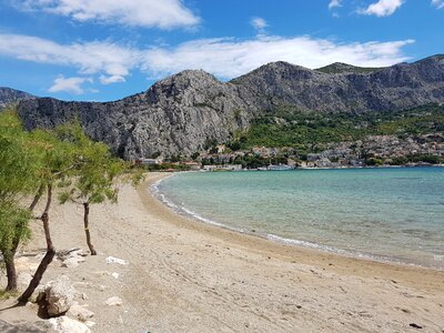Sea croatia beach photo