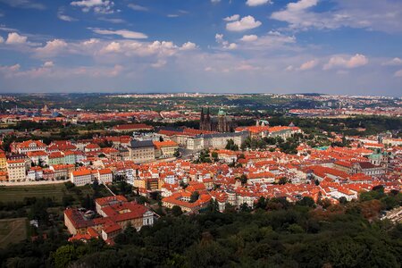 View castle cathedral photo