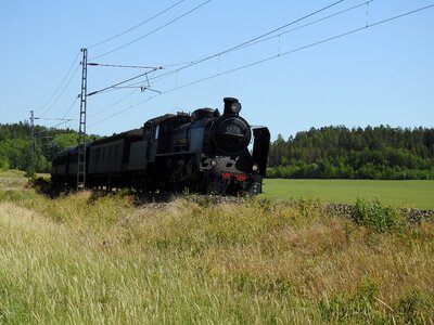 Train carriage railway photo