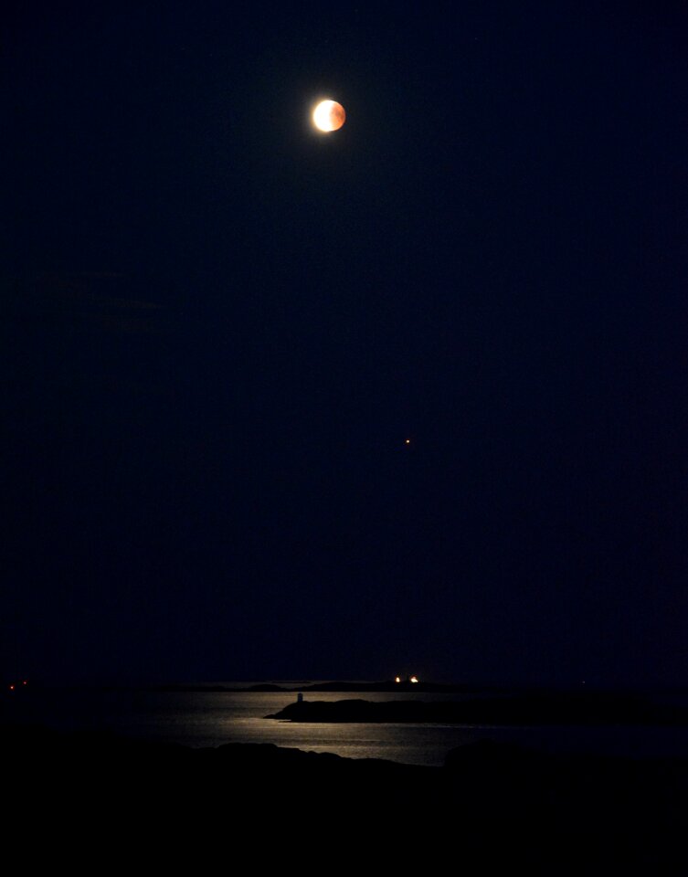 Night full moon march