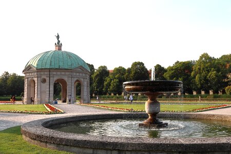 Fountain waters garden