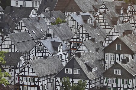 Bergisches land building fachwerkhaus