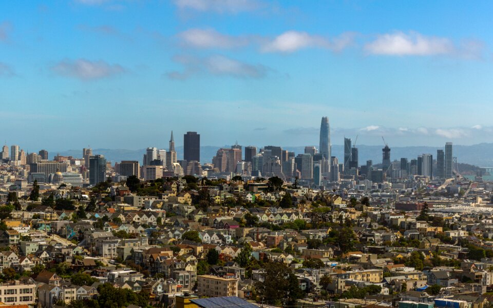 Urban cityscape downtown
