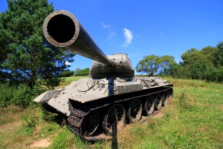 The war monument t-34