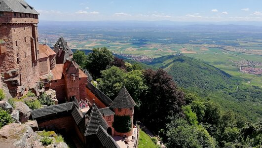 Gothic building landscape