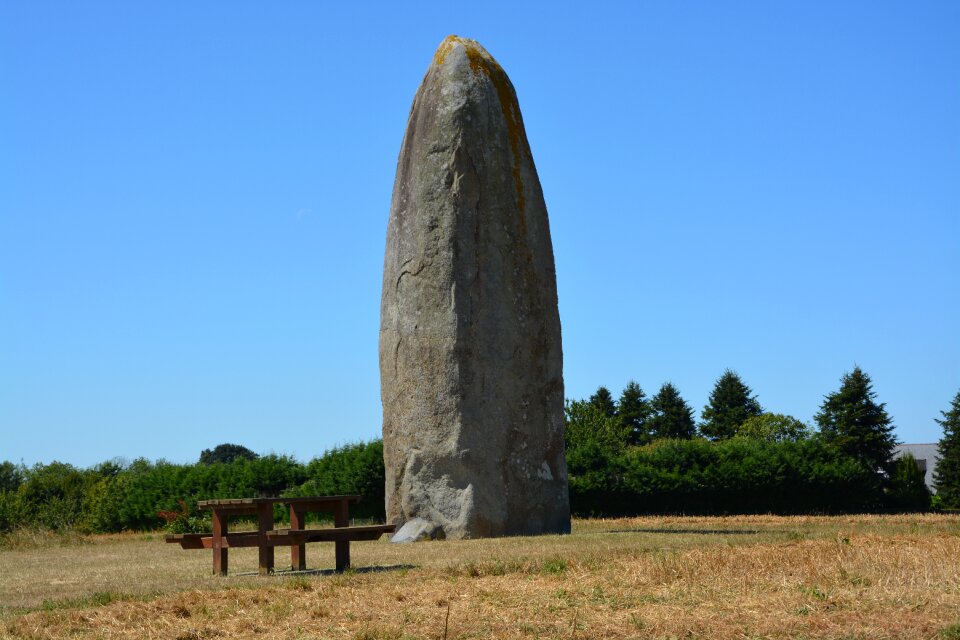 Heritage monument menhir