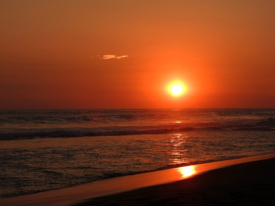 Sun landscape sky