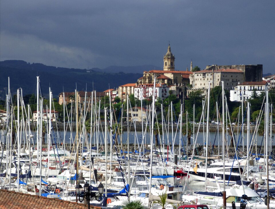 Spain basque sea