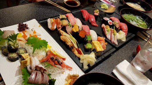 Food sushi tuna photo