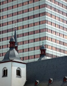 Christian building contrast